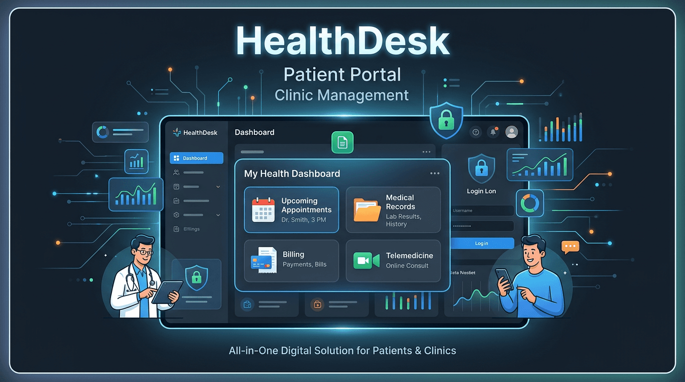 HealthDesk — Patient Portal